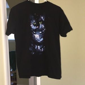 Galaxy Cat Short Sleeve